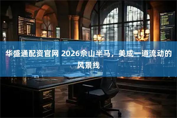 华盛通配资官网 2026佘山半马，美成一道流动的风景线